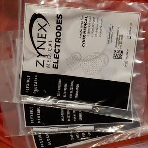 Zynex Massage/Medical Electrodes 100 Individually Wrapped NWT